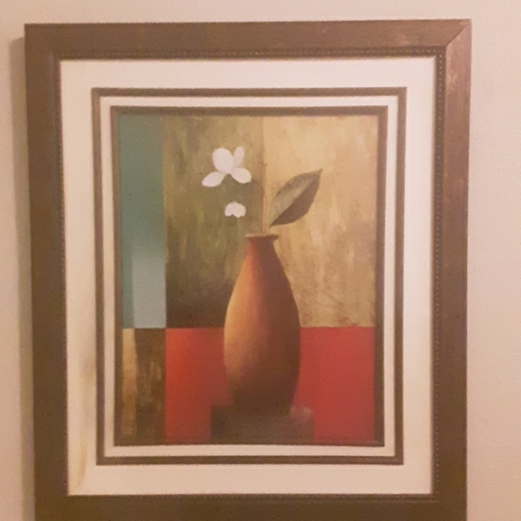 Flower in vase print - Picture 1 of 2